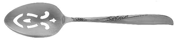 Winsome II (Silverplate, 1960) Pierced Tablespoon (Serving Spoon)