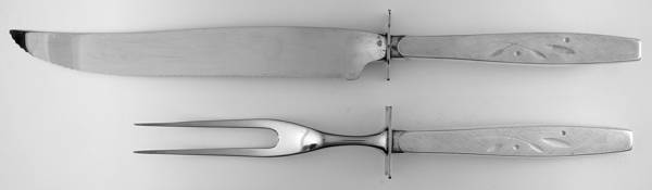 Will O' Wisp (Sterling, 1968) Small Stainless Blade 2-Piece Steak Carving Set
