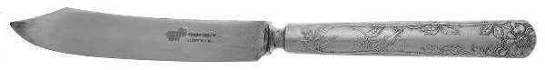 Wild Rose (Silverplate, 1904) Individual Solid Fruit Knife