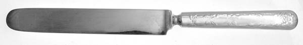 Wild Rose (Silverplate, 1904) Blunt Solid Knife
