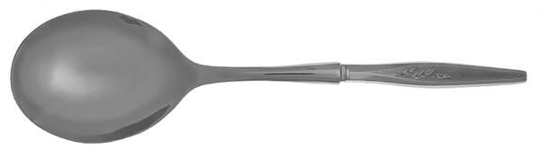 Woodmere (Stainless) Casserole Spoon with Smooth Stainless Bowl HC