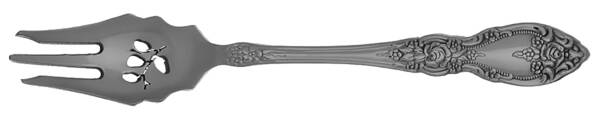 Wordsworth (Stainless) Pickle Fork Pierced with Short Handle HC
