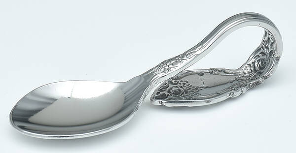 Wordsworth (Stainless) Baby Spoon with Curved Handle HC