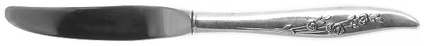 Young Love (Sterling, 1958) Modern Hollow Butter Spreader (Stainless)