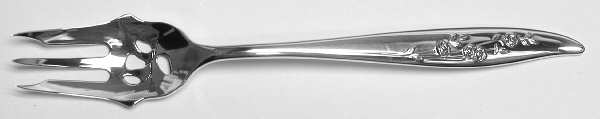 Young Love (Sterling, 1958) Pickle Fork Pierced with Short Handle HC