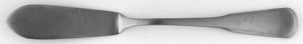 Yorktowne (Stainless) Flat Handle Master Butter Knife
