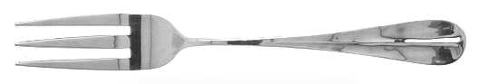 Classic English (Sterling) 3-Tine Dinner Fork