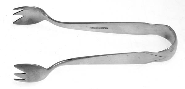 Elan (Sterling, 1963) Sugar Tongs