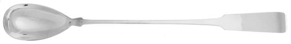 Fiddleback-Old (Sterling, 1810) Large Solid Pitcher Spoon