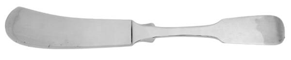 Fiddleback-Old (Sterling, 1810) Flat Handle Master Butter Knife
