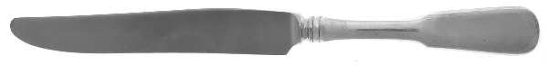 Fiddleback-Old (Sterling, 1810) New French Hollow Knife with Bolster