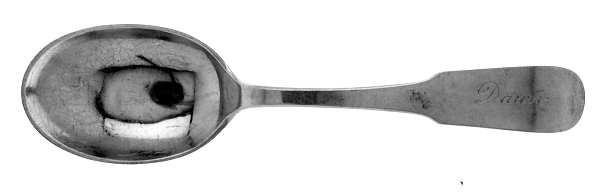 Moulton (Sterling, 1800) Straight Handle Baby Spoon
