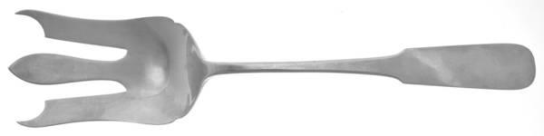 Moulton (Sterling, 1800) Solid Salad Serving Fork