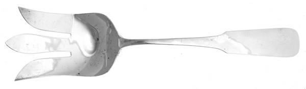 Moulton (Sterling, 1800) Oversize Solid Salad Servng Fork