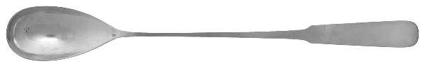 Moulton (Sterling, 1800) Large Solid Pitcher Spoon