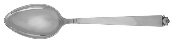 Oak Leaf (Sterling, 1939, No Signature Marks) Tablespoon (Serving Spoon)