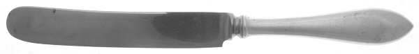 Old Newbury (Sterling, 1800) Old French Hollow Knife with Bolster