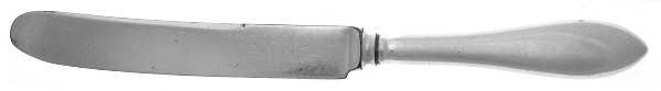 Old Newbury (Sterling, 1800) Old French Hollow Knife with Bolster