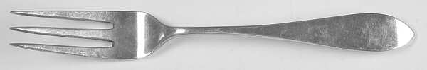 Old Newbury (Sterling, 1800) 3-Tine Luncheon Fork