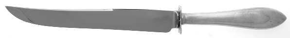 Old Newbury (Sterling, 1800) Small Steak Carving Knife with Stainless Blade