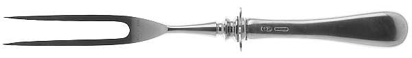 Wilton (Sterling) Small Steak Carving Fork with Stainless Prongs