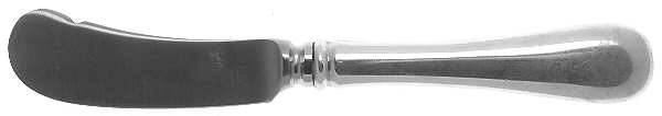 Wilton (Sterling) Butter Spreader Hollow Hdl-Paddle/Stainless Blade