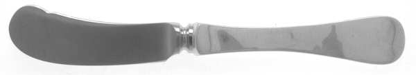 Windsor (Sterling, 1800) Solid Handle Paddle Butter Spreader