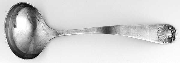 Windsor Shell (Sterling, 1967) Solid Piece Cream Ladle