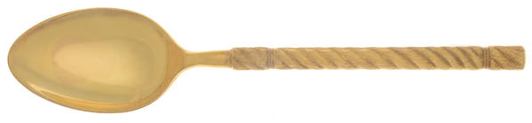 Golden Torsade (Gold Electroplate) Tablespoon (Serving Spoon)