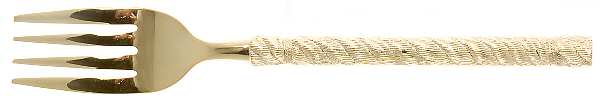 Golden Torsade (Gold Electroplate) Individual Salad Fork