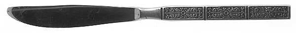 ORL16 (STAINLESS) Modern Solid Knife by Orleans