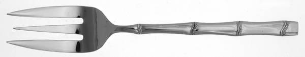 ORL23 (Stainless) Medium Solid Cold Meat Serving Fork by Orleans