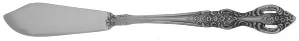 Royal Heritage (Stainless) Flat Handle Master Butter Knife by Orleans