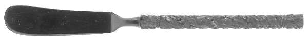 Torsade (Stainless) Flat Handle Master Butter Knife