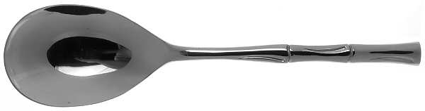 Bamboo (Stainless) Solid Smooth Casserole Spoon