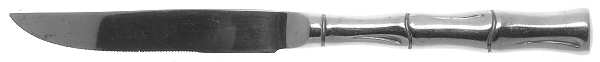Bamboo (Stainless) Individual Steak Knife Hollow Handle