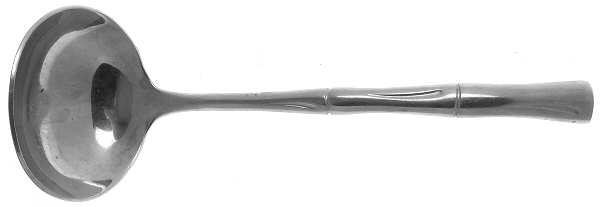 Bamboo (Stainless) Solid Gravy Ladle
