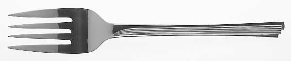 Cascade (Stainless) Medium Solid Cold Meat Serving Fork