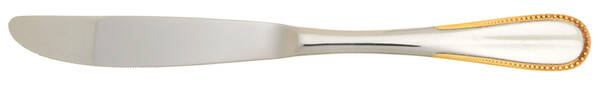 Crystal Palace (Stainless, Gold Acct) Modern Solid Knife