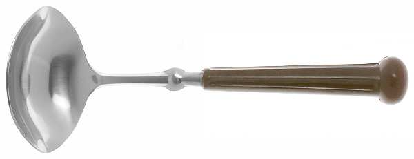 Fashion Wear-Brown (Stainless) Solid Gravy Ladle