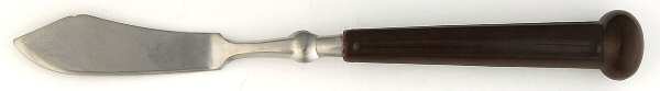 Fashion Wear-Brown (Stainless) Flat Handle Master Butter Knife