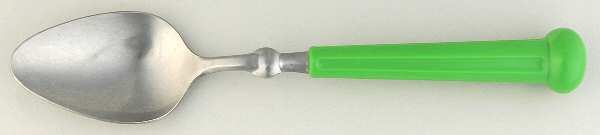 Fashion Wear-Lime Green (Stainless) Place/Oval Soup Spoon