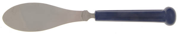 Fashion Wear-Navy (Stainless) Cheese Spreader with Stainless Blade