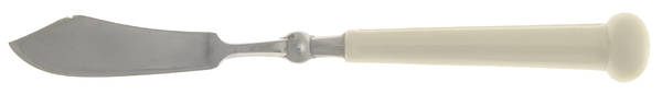 Fashion Wear-White (Stainless) Flat Handle Master Butter Knife