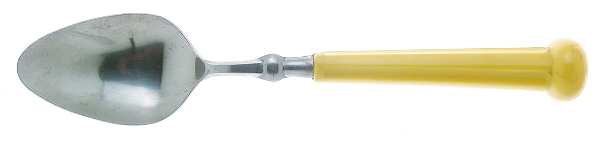 Fashion Wear-Yellow (Stainless) Place/Oval Soup Spoon