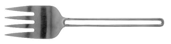 The Gap (Stainless) Medium Solid Cold Meat Serving Fork
