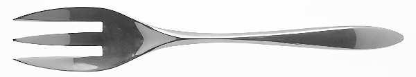 Libra (Stainless) Medium Solid Cold Meat Serving Fork