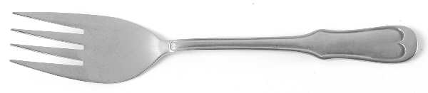 New Britain (Stainless) Medium Solid Cold Meat Serving Fork