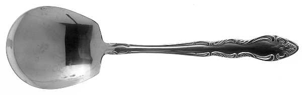 Tally Ho (Stainless) Solid Shell Casserole Spoon