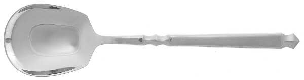 OXH10 (STAINLESS) Solid Smooth Casserole Spoon